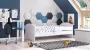 Kobi Kinderbed Luk 140x70 met railing matras en onderstel inbegrepen - Thumbnail 2