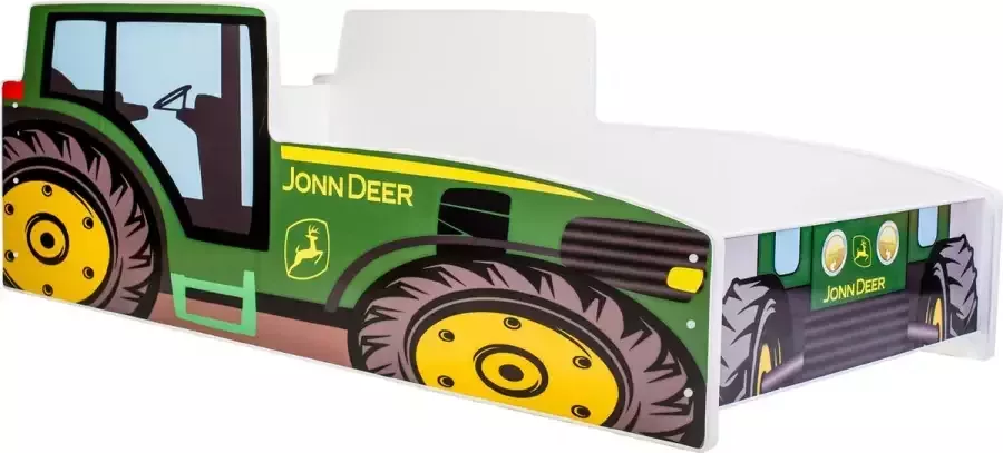 Kiddosworld Kinderbed Trekker groen 140x70 met matras en lattenbodem inclusief