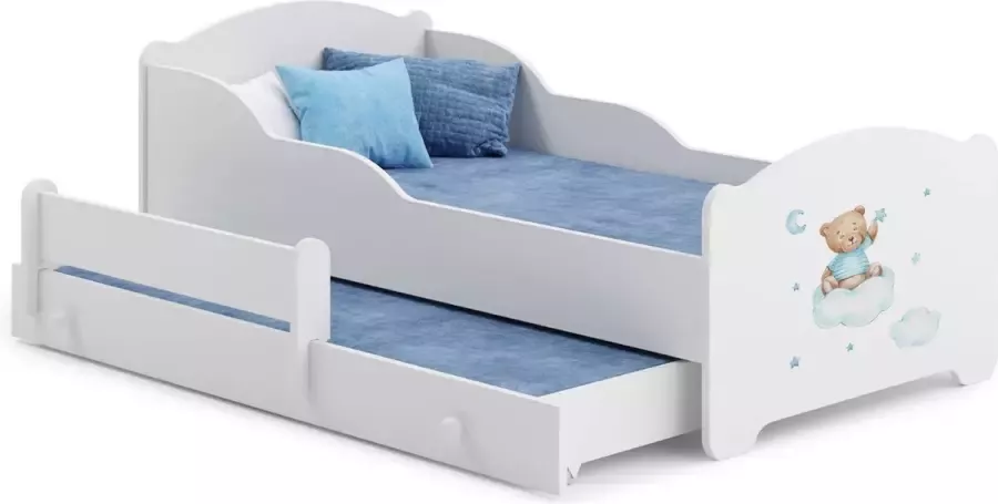 Kobi Tweepersoonsbed Michas 160x80 met kinderafbeeldingen