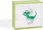 Kocot Kids Ladekast Babydreams groen princes op paard Halfhoge kast Groen - Thumbnail 1