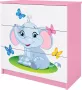 Kocot Kids Ladekast babydreams roze babyolifant Halfhoge kast Roze - Thumbnail 1
