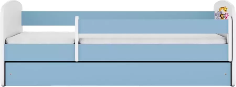 Kocot Kids Bed babydreams blauw baby dino met lade zonder matras 160 80 Kinderbed Blauw - Foto 2