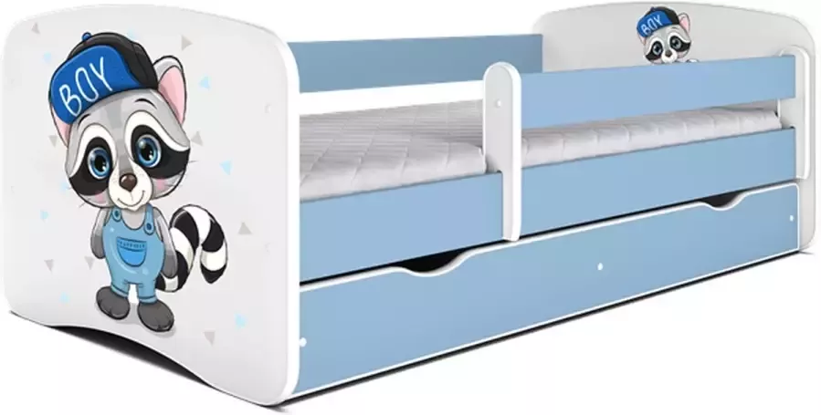 Kocot Kids Bed babydreams blauw zonder patroon zonder lade zonder matras 160 80 Kinderbed Blauw