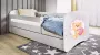 Kocot Kids Bed babydreams groen paard zonder lade met matras 140 70 Kinderbed Groen - Thumbnail 1