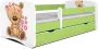 Kocot Kids Bed babydreams groen dierentuin zonder lade met matras 160 80 Kinderbed Groen - Thumbnail 1