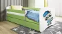 Kocot Kids Bed babydreams groen safari zonder lade met matras 180 80 Kinderbed Groen - Thumbnail 1