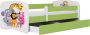 Kocot Kids Bed babydreams groen dierentuin zonder lade met matras 160 80 Kinderbed Groen - Thumbnail 2