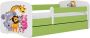 Kocot Kids Bed babydreams groen dierentuin zonder lade met matras 180 80 Kinderbed Groen - Thumbnail 2