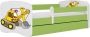 Kocot Kids Bed Babydreams groen graafmachine met lade met matras 160 80 Kinderbed Groen - Thumbnail 2