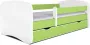 Kocot Kids Bed babydreams groen zonder patroon met lade zonder matras 180 80 Kinderbed Groen - Thumbnail 1