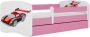 Kocot Kids Bed babydreams roze raceauto met lade met matras 140 70 Kinderbed Roze - Thumbnail 2