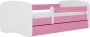 Kocot Kids Bed babydreams roze zonder patroon met lade met matras 180 80 Kinderbed Roze - Thumbnail 2