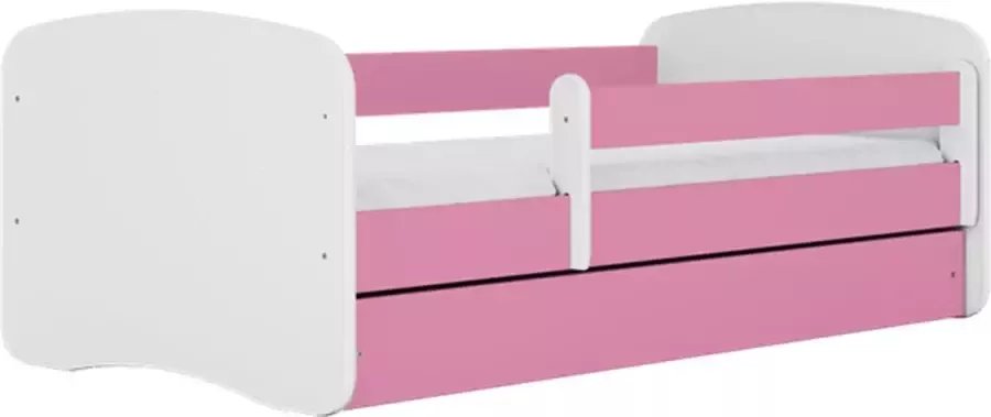 Kocot Kids Bed babydreams roze zonder patroon met lade zonder matras 140 70 Kinderbed Roze - Foto 2
