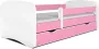 Kocot Kids Bed babydreams roze zonder patroon met lade zonder matras 160 80 Kinderbed Roze - Thumbnail 3