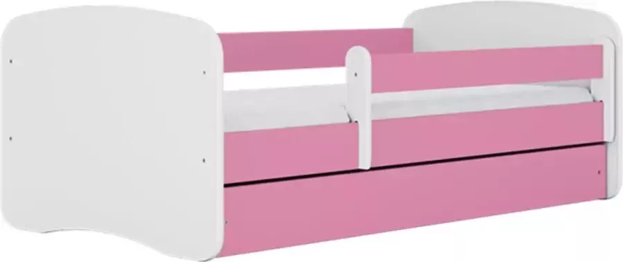 Kocot Kids Bed babydreams roze zonder patroon zonder lade zonder matras 180 80 Kinderbed Roze