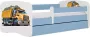 Kocot Kids Bed babydreams wit blauw teddybeer zonder lade met matras 160 80 Kinderbed Blauw - Thumbnail 1