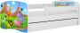 Kocot Kids Bed babydreams wit safari met lade met matras 160 80 Kinderbed Wit - Thumbnail 2