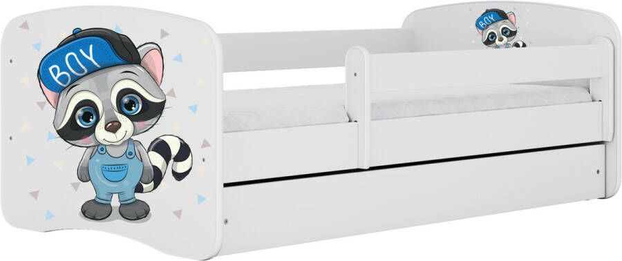 Kocot Kids Bed babydreams wit wasbeer met lade zonder matras 180 80 Kinderbed Wit