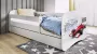 Kocot Kids Bed babydreams wit wasbeer zonder lade met matras 180 80 Kinderbed Wit - Thumbnail 1