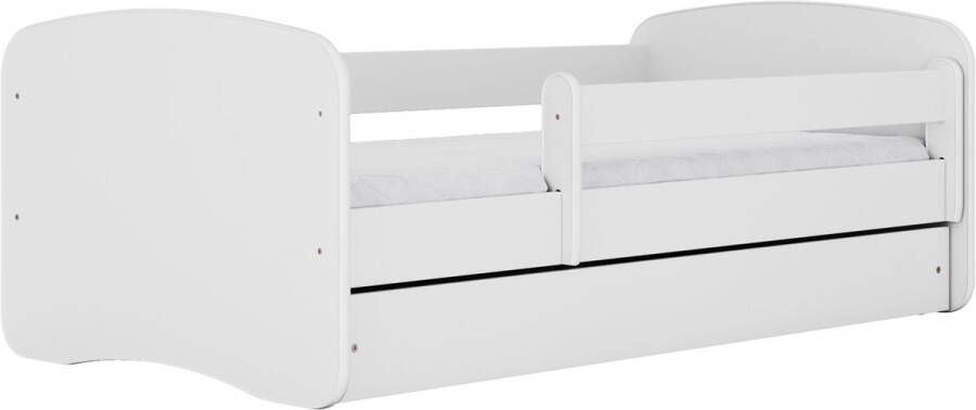 Kocot Kids Bed babydreams wit zonder patroon met lade zonder matras 140 70 Kinderbed Wit