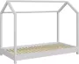 Kocot Kids Bed bella wit zonder lade zonder matras 180 80 Kinderbed Wit - Thumbnail 1