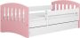 Kocot Kids Bed classic 1 lichtroze met lade zonder matras 180 80 Kinderbed Roze - Thumbnail 2