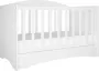 Kocot Kids Bed classic 1 wit met lade zonder matras 160 80 Kinderbed Wit - Thumbnail 1