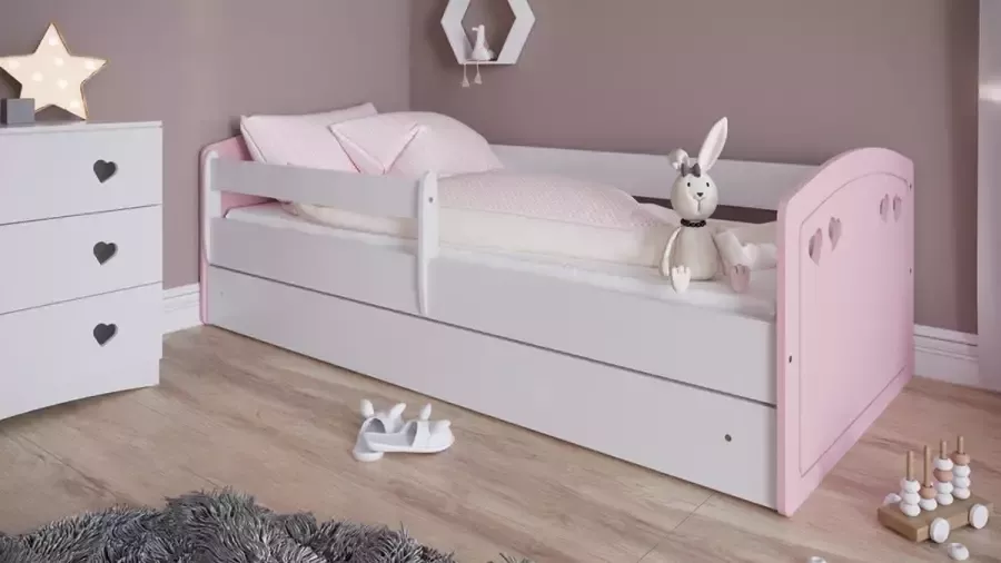 Kocot Kids Bed Julia wit met lade zonder matras 160 80