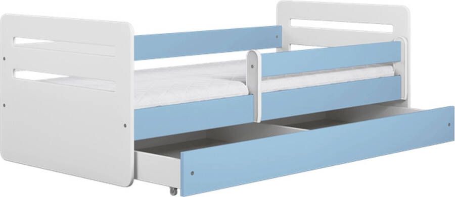 Kocot Kids Bed Tomi blauw met lade met matras 160 80 Kinderbed Blauw