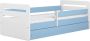 Kocot Kids Bed Tomi blauw zonder lade met matras 180 80 Kinderbed Blauw - Thumbnail 2