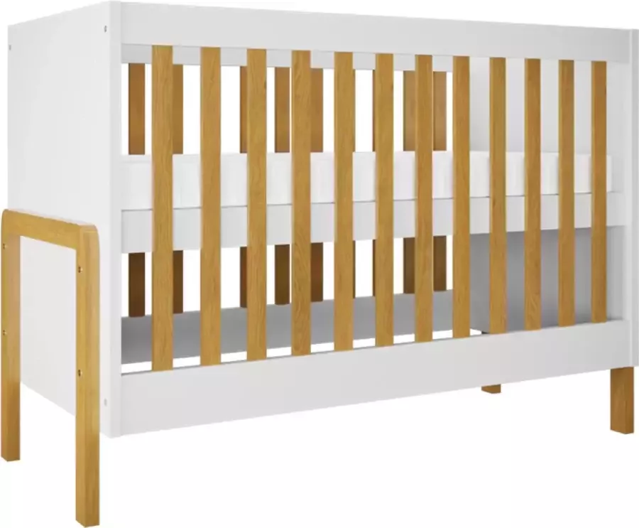 Kocot Kids Bed tomi groen zonder lade met matras 140 80