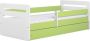 Kocot Kids Bed Tomi groen zonder lade met matras 140 80 Kinderbed Groen - Thumbnail 2