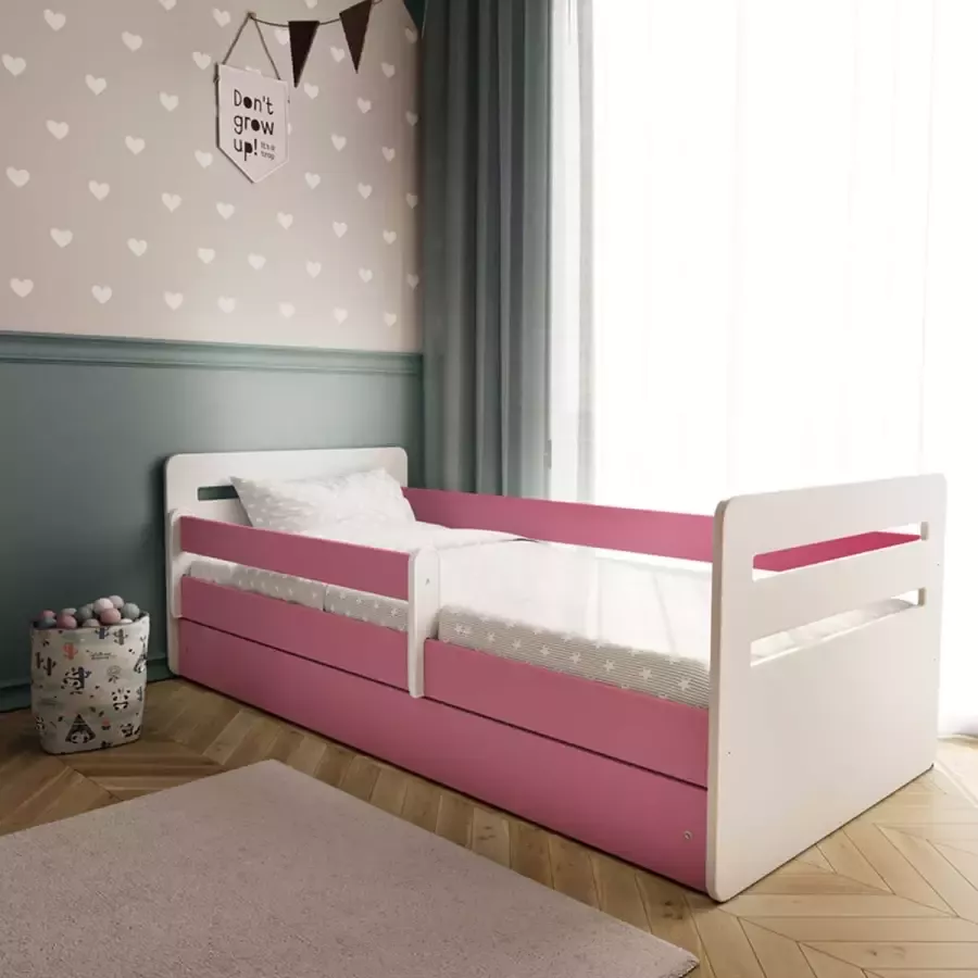 Kocot Kids Bed tomi roze zonder lade zonder matras 160 80