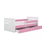 Kocot Kids Bed Tomi roze zonder lade met matras 180 80 Kinderbed Roze - Thumbnail 1