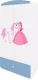 Kocot Kids Kledingkast babydreams blauw prinses paard Halfhoge kast Blauw - Thumbnail 1