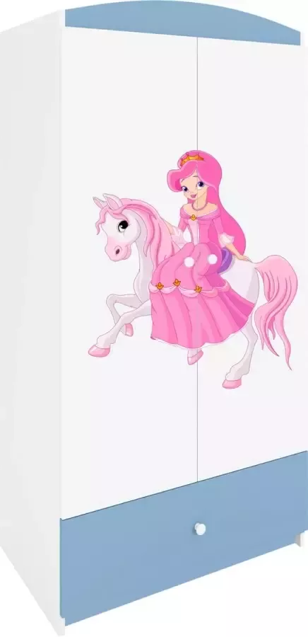Kocot Kids Garderobe babydreams blauw prinses te paard