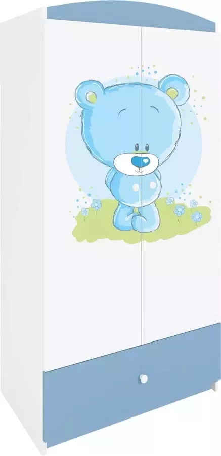 Kocot Kids Garderobe babydreams blauw teddybeer