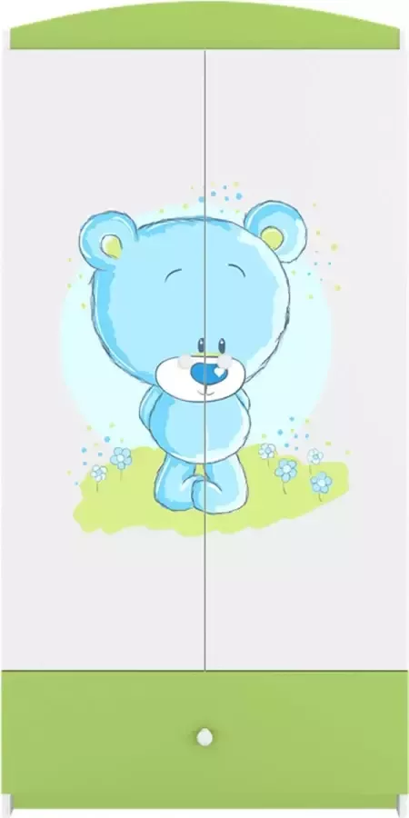 Kocot Kids Garderobe babydreams groen blauwe teddybeer