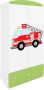 Kocot Kids Kledingkast babydreams groen brandweer Halfhoge kast Groen - Thumbnail 2
