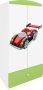 Kocot Kids Kledingkast babydreams groen raceauto Halfhoge kast Groen - Thumbnail 2