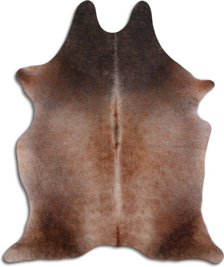 Koeienhuidenkopen Koeienhuid Vloerkleed XL Braziliaans Tan Grey 220x190 A+ Dikke Zware Kwaliteit Koeienhuiden Verschuift en Krult niet