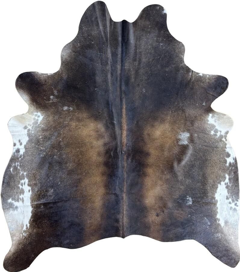 Koeienhuidvloerkleed.nl Koeienhuid Vloerkleed XL (Groot) Grijs 233 x 196 cm Koeienkleed Koeienvel Dierenvel Dierenhuid Koehuid Tapijt - Foto 2