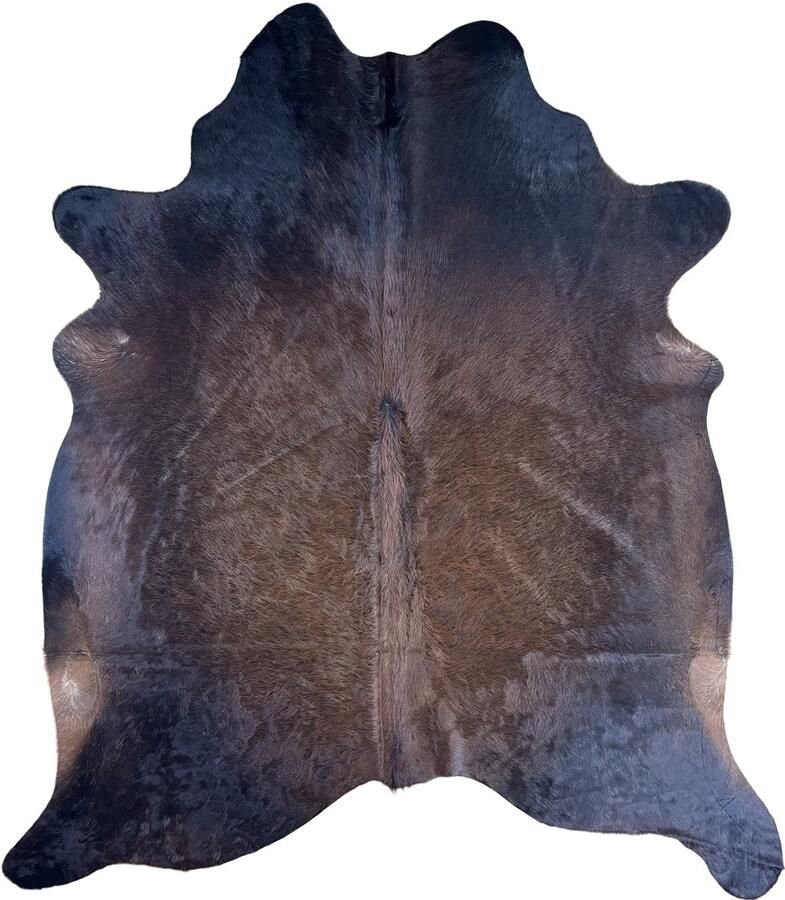 Koeienhuidvloerkleed.nl Koeienhuid Vloerkleed 223 cm x 194 cm Koeienkleed Koeienvel Dierenvel Dierenhuid Tapijt - Foto 2