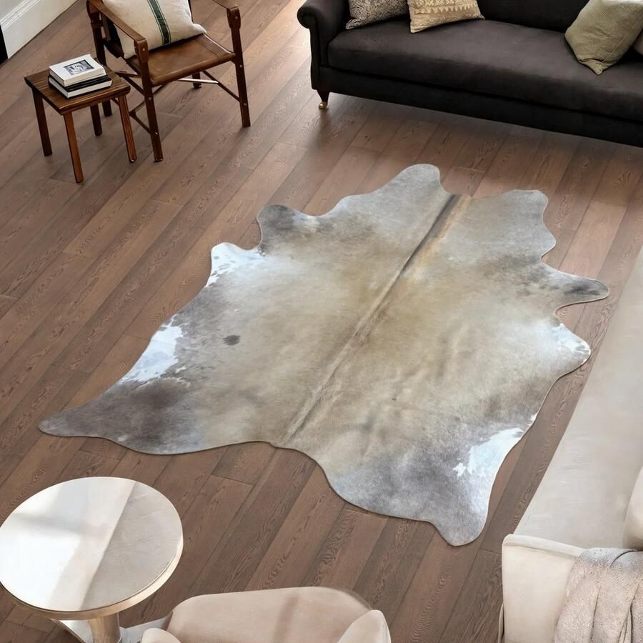 Koeienhuidvloerkleed.nl Koeienhuid Vloerkleed 224 cm x 180 cm Koeienkleed Koeienvel Dierenvel Dierenhuid Tapijt