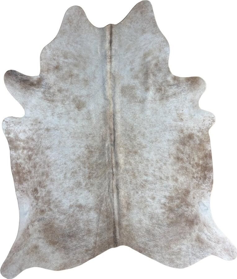 Koeienhuidvloerkleed.nl Koeienhuid Vloerkleed XL (Groot) Bruin 225 x 202 cm Koeienkleed Koeienvel Dierenvel Dierenhuid Koehuid Tapijt - Foto 2