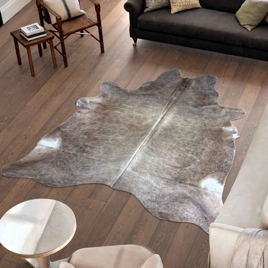 Koeienhuidvloerkleed.nl Koeienhuid Vloerkleed 224 cm x 216 cm Koeienkleed Koeienvel Dierenvel Dierenhuid Tapijt