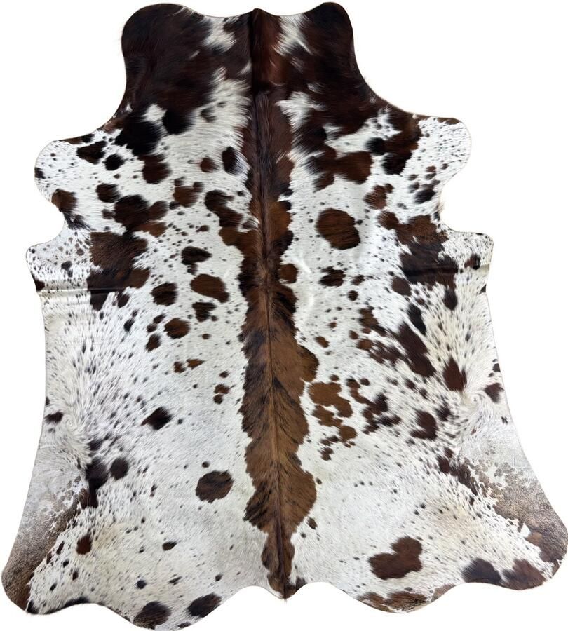 Koeienhuidvloerkleed.nl Koeienhuid Vloerkleed 227 cm x 205 cm Koeienkleed Koeienvel Dierenvel Dierenhuid Tapijt - Foto 2