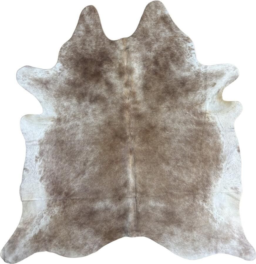 Koeienhuidvloerkleed.nl Koeienhuid Vloerkleed XL (Groot) Grijs 221 x 207 cm Koeienkleed Koeienvel Dierenvel Dierenhuid Koehuid Tapijt - Foto 2