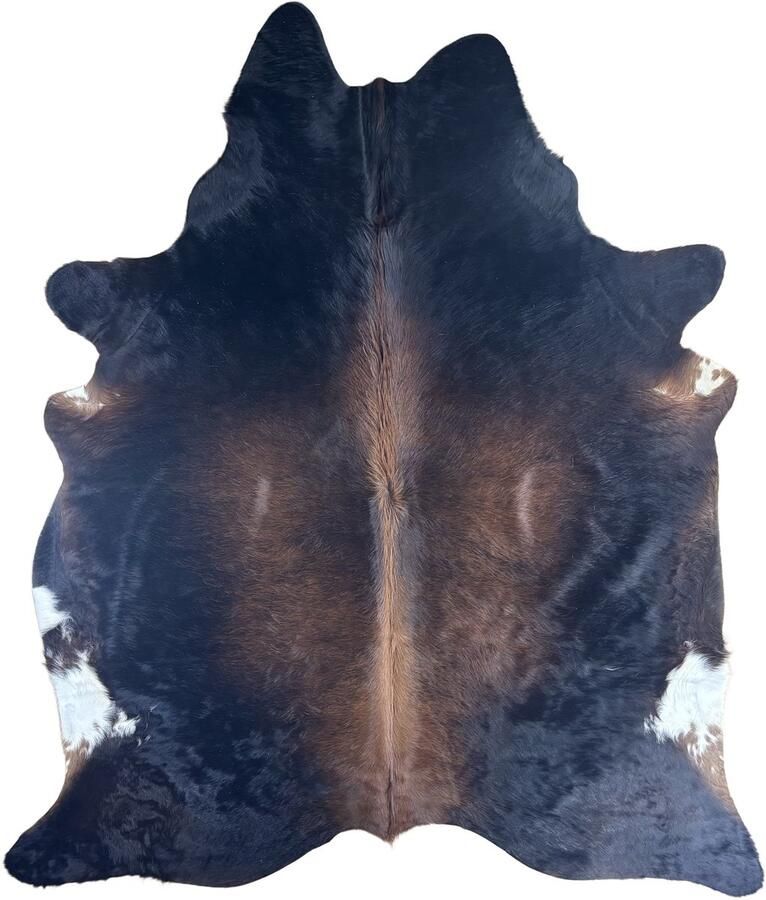 Koeienhuidvloerkleed.nl Koeienhuid Vloerkleed 229 cm x 195 cm Koeienkleed Koeienvel Dierenvel Dierenhuid Tapijt - Foto 2