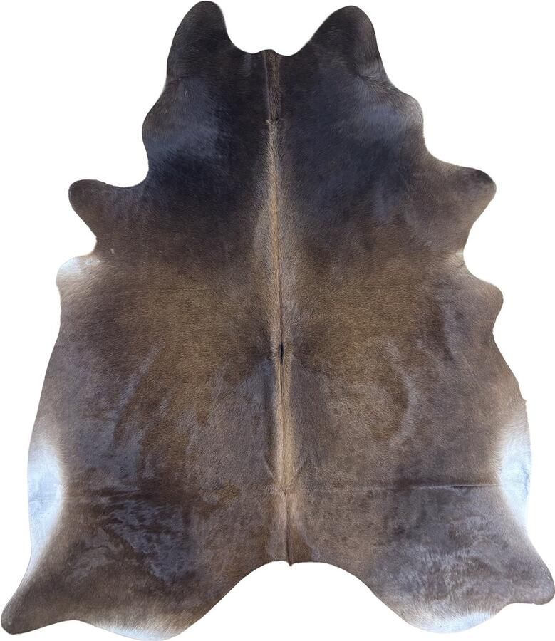 Koeienhuidvloerkleed.nl Koeienhuid Vloerkleed 229 cm x 198 cm Koeienkleed Koeienvel Dierenvel Dierenhuid Tapijt - Foto 2